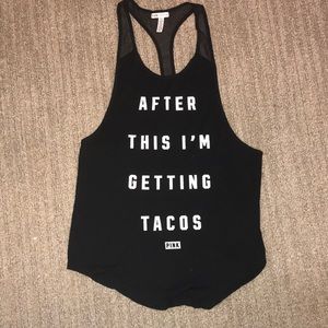 Victoria secret pink work out tank